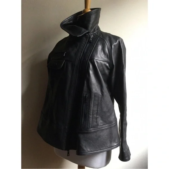 Proenza Schouler Leather Jacket Size 6 - Picture 4 of 8